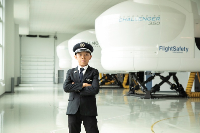 I wish to be a pilot.